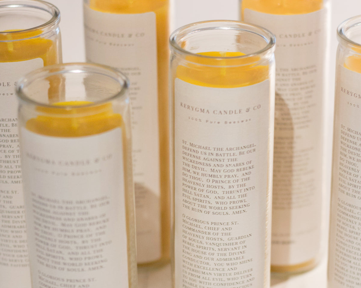 Three Days of Darkness 100 Beeswax Candles Kerygma Candle & Co