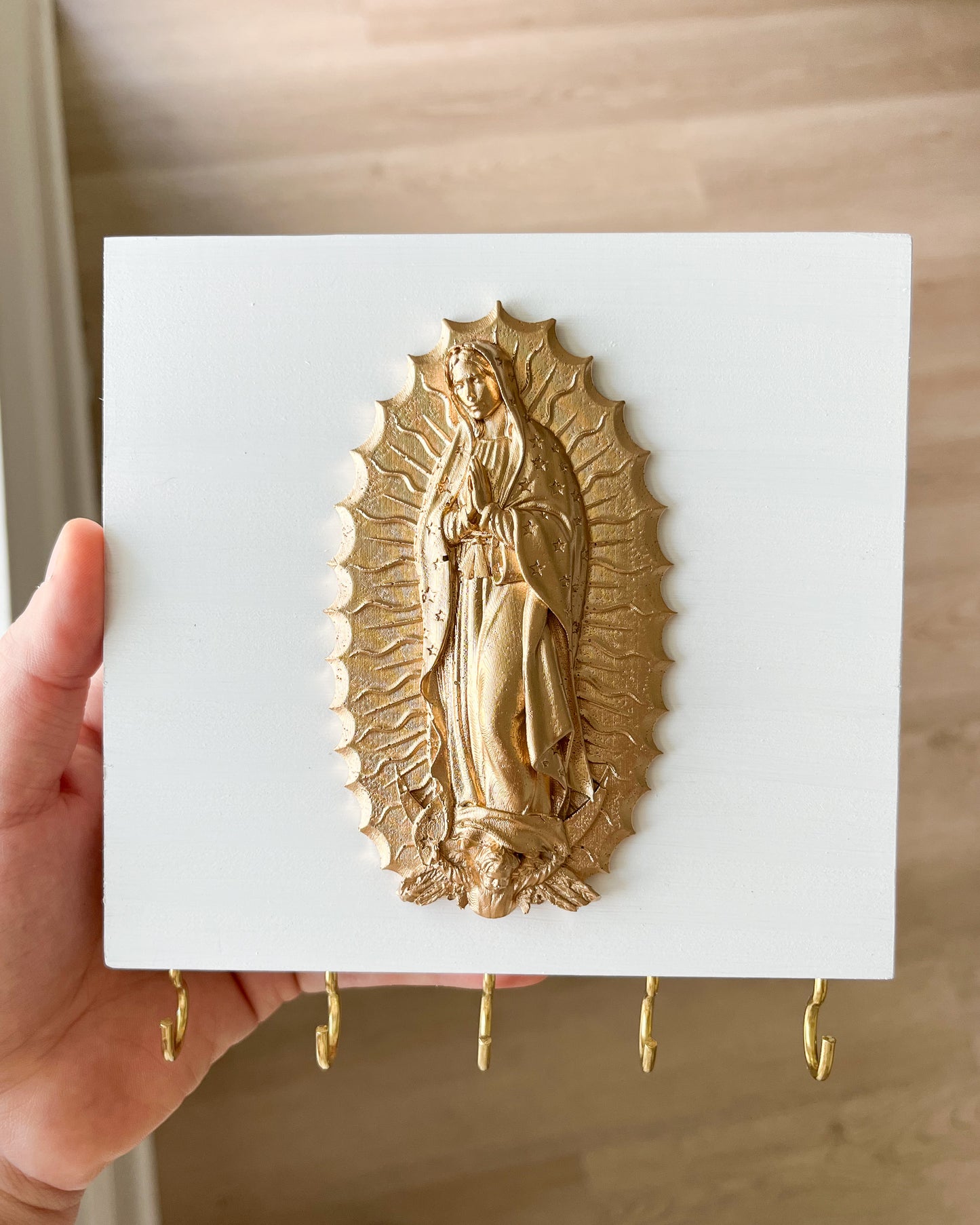 Our Lady of Guadalupe Rosary Hanger