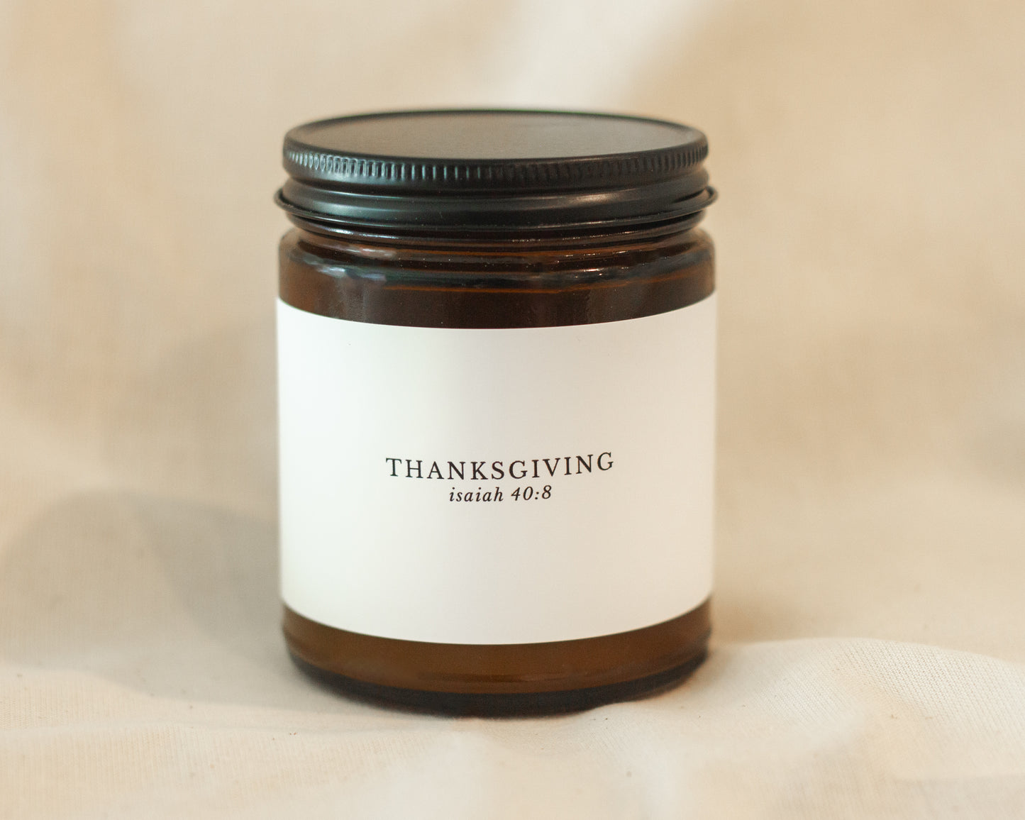 Thanksgiving Catholic Candle