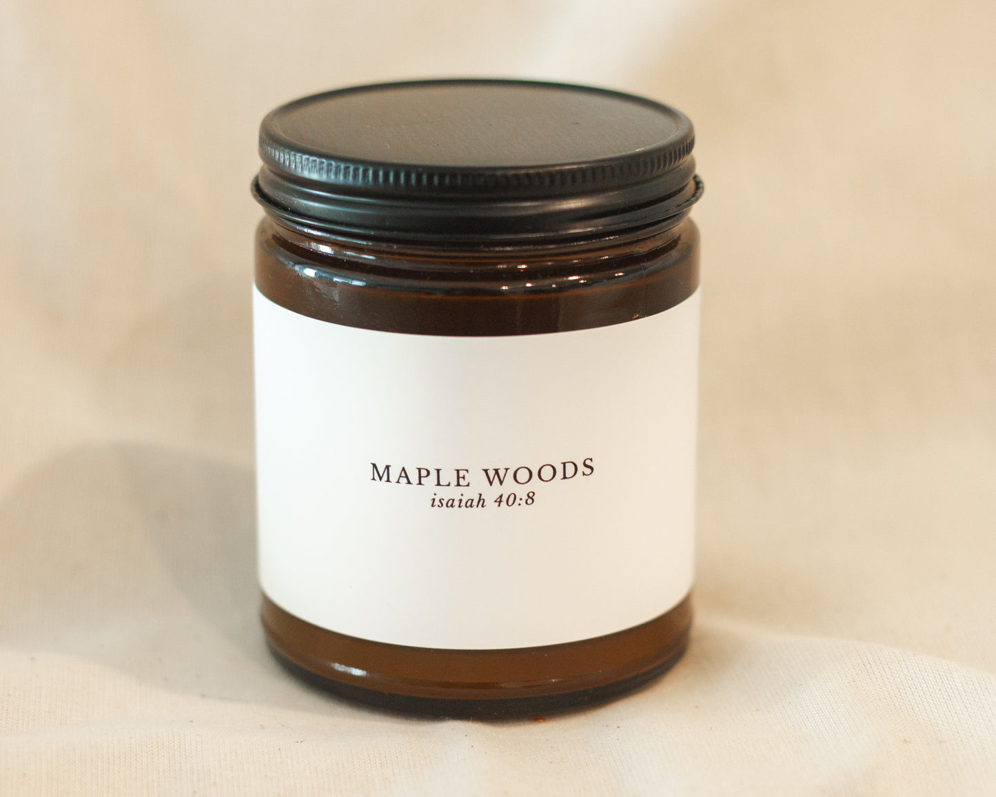 Maple Woods Catholic Candle