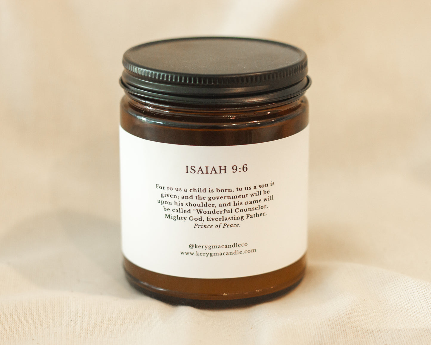 Noël Catholic Candle
