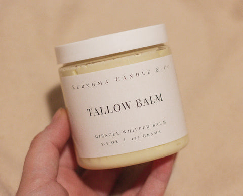 Miracle Tallow Balm - 100% grass fed and finished, Organic