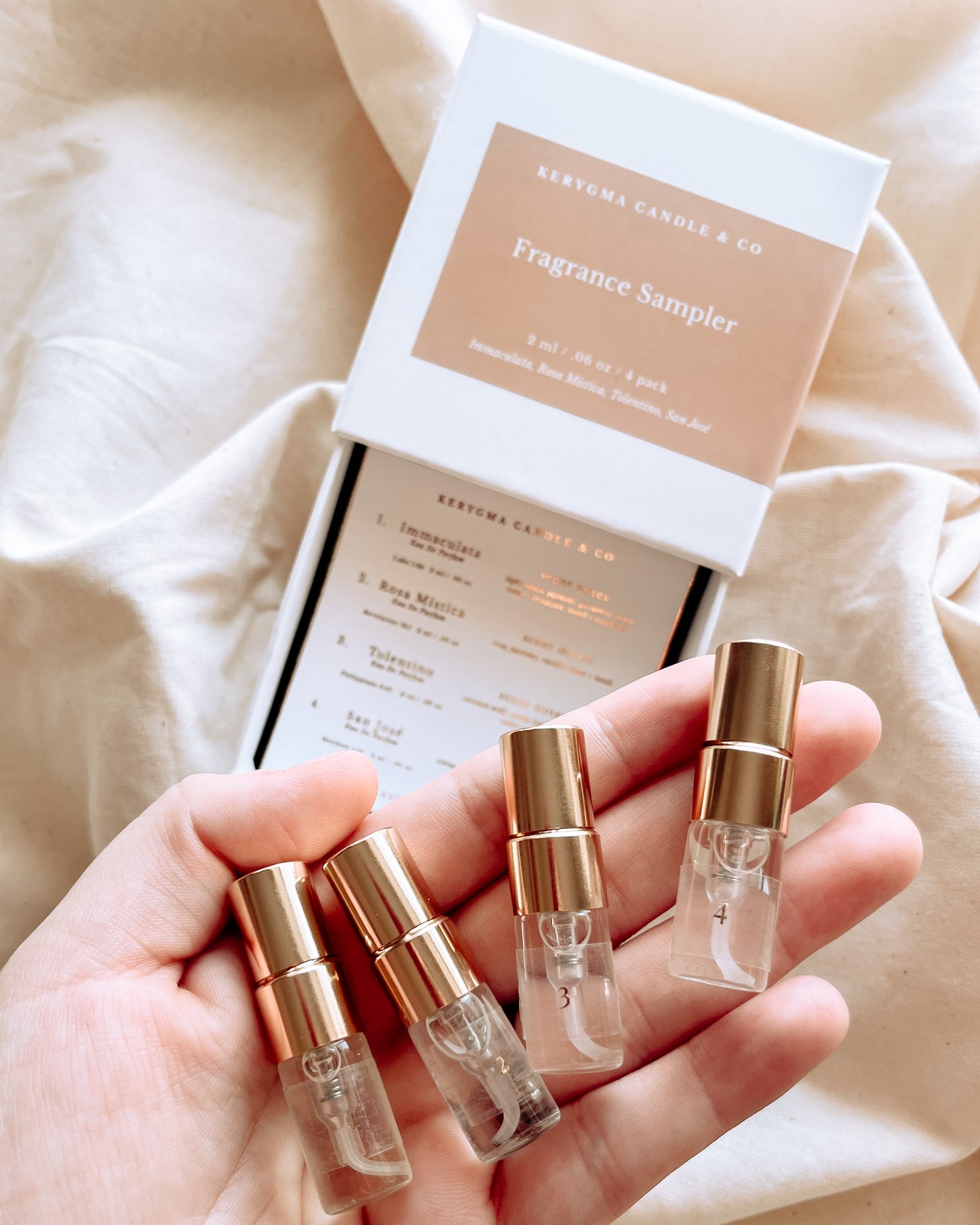 Fragrance Sampler - Catholic Inspired Eau de Parfum