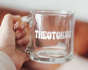 THEOTOKOS Glass Mug