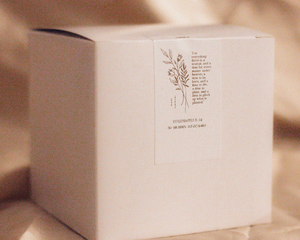 GRIEF Catholic Candle, PRE-ORDER