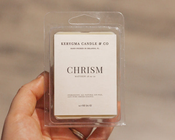 Chrism Wax Melts - Infused with 100% Pure Chrism Essence