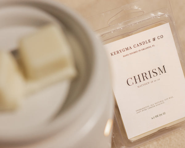 Chrism Wax Melts - Infused with 100% Pure Chrism Essence