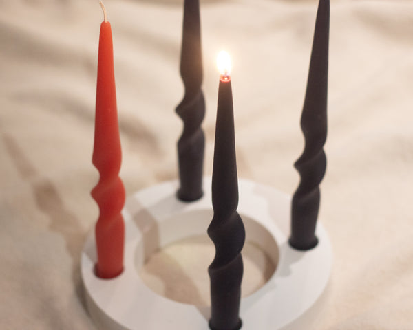 100% Beeswax Advent Candles