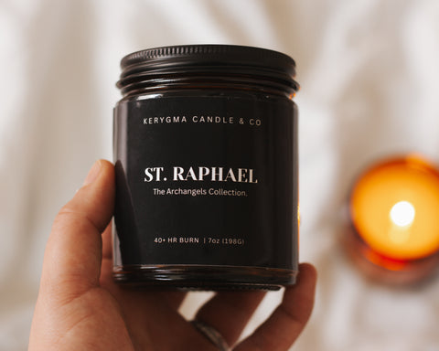 St. Raphael Catholic Candle - The Archangel Collection