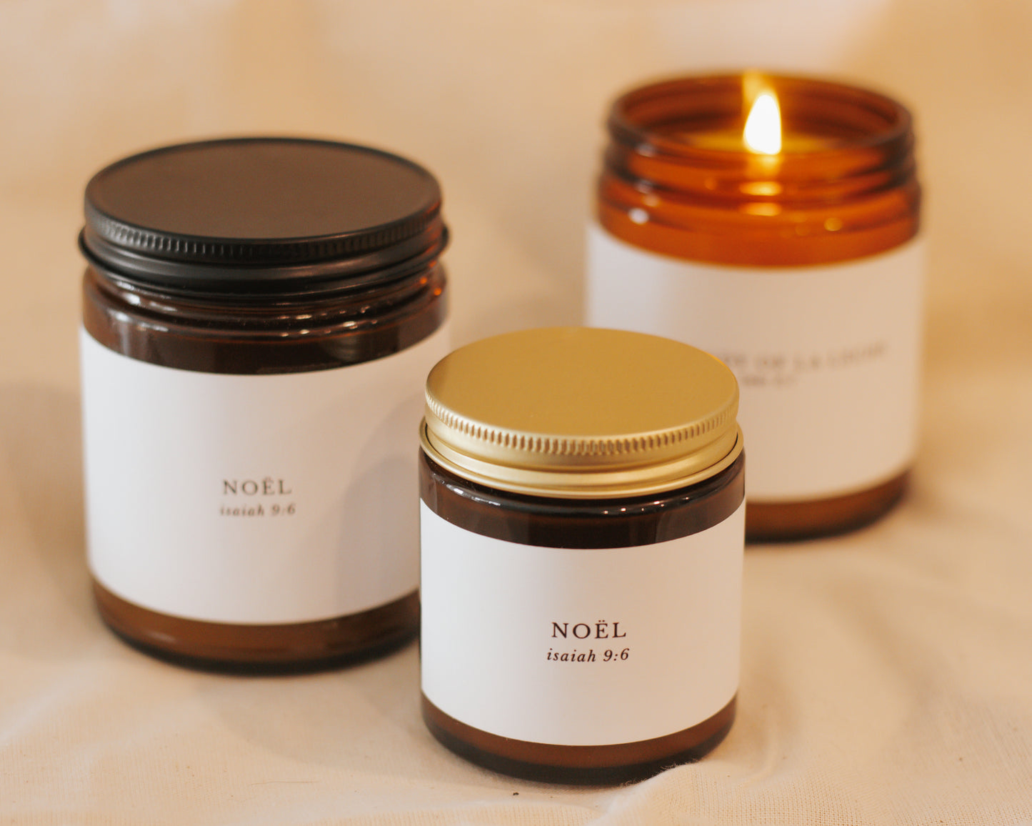 Noël (Mini) Catholic Candle