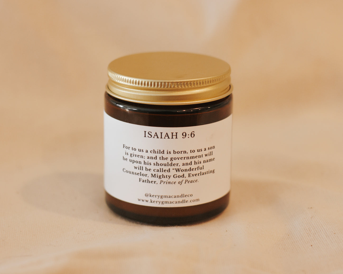 Noël (Mini) Catholic Candle
