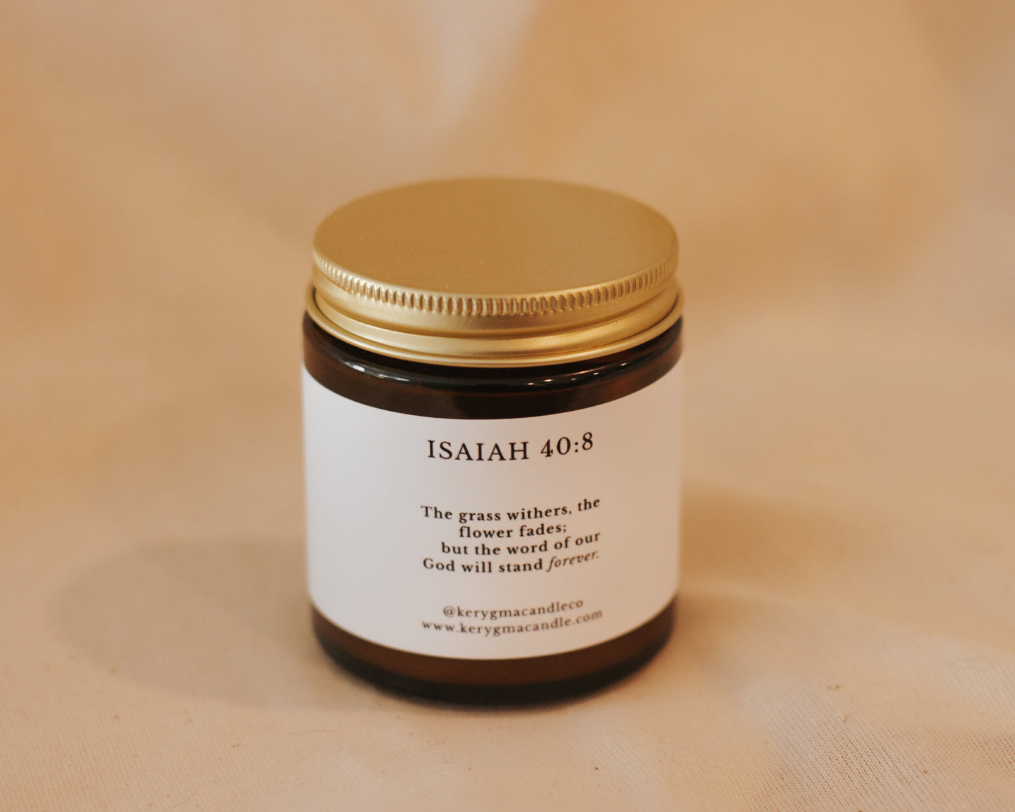 Maple Woods (Mini) Catholic Candle