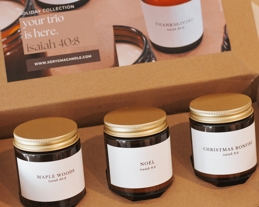 Holiday TRIO bundle - add 3 to cart (discount reflects at checkout)
