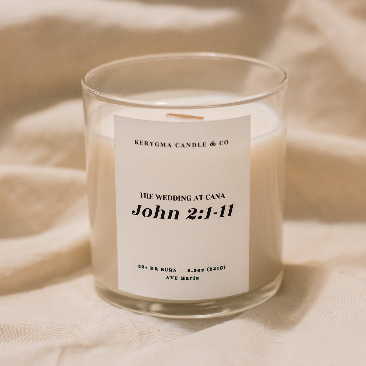 Wedding at Cana Catholic Candle - Berry, Honey & Bourbon